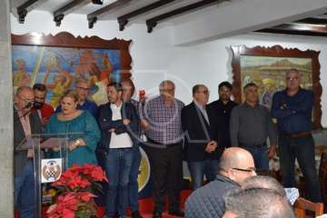 Entrega del título de honor a diez socios de El Casino de Telde (Foto TA)